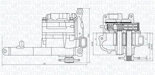 Pompe à huile MAGNETI MARELLI ref. 351516000071