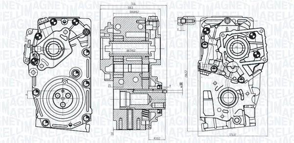 Pompe à huile MAGNETI MARELLI 351516000135