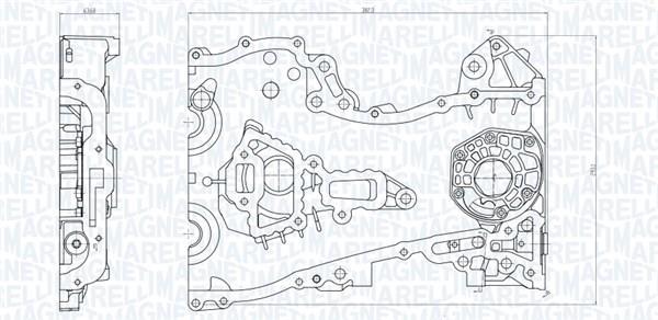 Pompe à huile MAGNETI MARELLI 351516000156