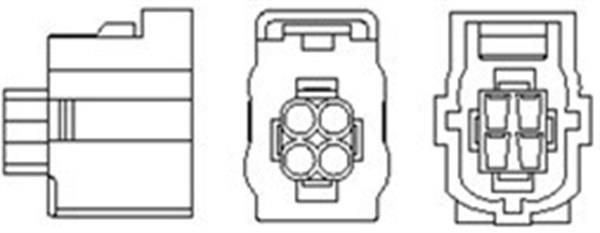 Sonde lambda (Sonde à oxygène) MAGNETI MARELLI ref. 466016355118