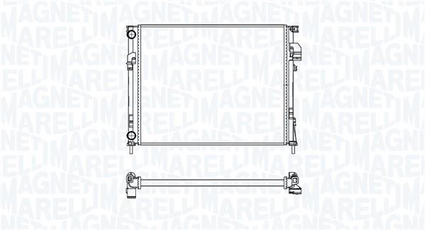 Radiateur moteur (Radiateur de refroidissement) MAGNETI MARELLI ref. 350213181600