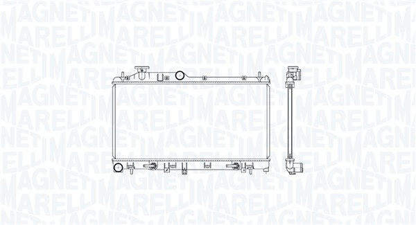 Radiateur moteur (Radiateur de refroidissement) MAGNETI MARELLI 350213222300