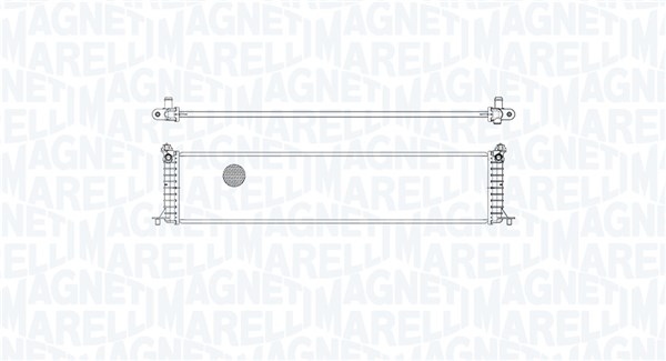 Radiateur moteur (Radiateur de refroidissement) MAGNETI MARELLI 350213222400