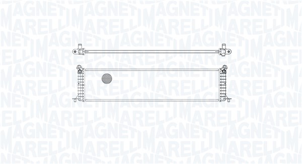 Radiateur moteur (Radiateur de refroidissement) MAGNETI MARELLI 350213222500