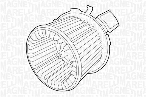 Pulseur d'air habitacle (Ventilateur habitacle) MAGNETI MARELLI 069401320010