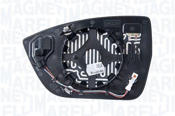 Espelho de vidro, espelho exterior MAGNETI MARELLI ref. 182201553700