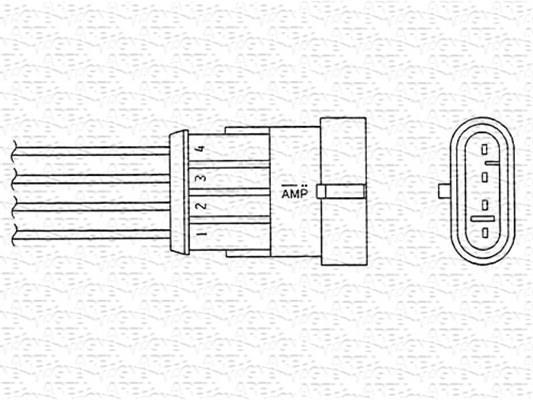 Sonda Lambda MAGNETI MARELLI ref. 460000245010