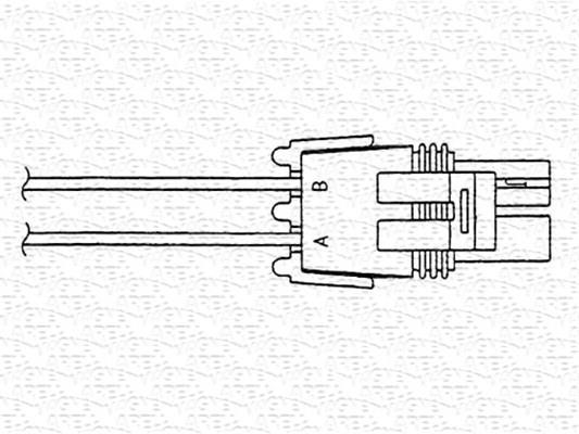 Sonde lambda (Sonde à oxygène) MAGNETI MARELLI ref. 460001807010