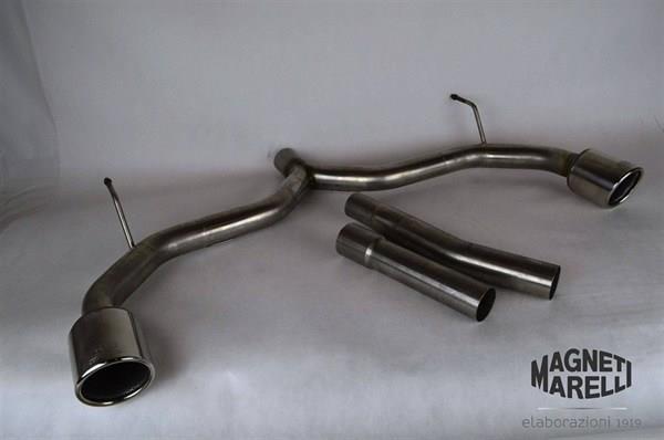 Silencieux arrière (Pot d'échappement) MAGNETI MARELLI ref. 000202114305
