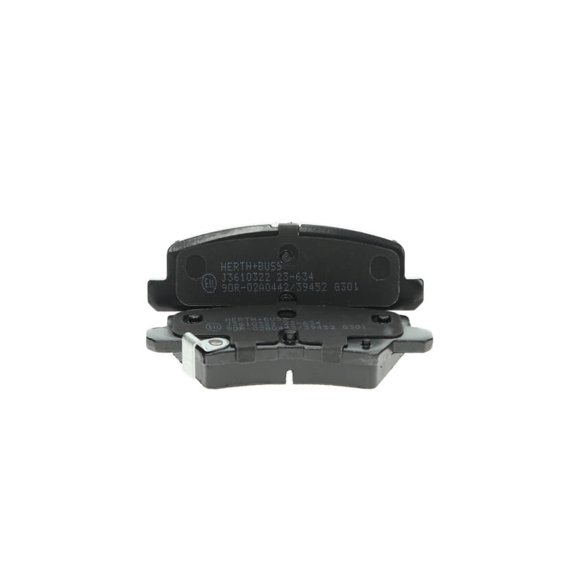 Jeu de 4 plaquettes de frein HERTH+BUSS JAKOPARTS ref. J3610322