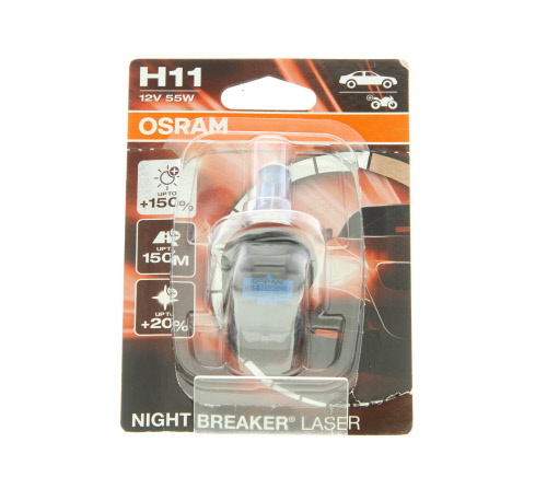 Lámpara, faro de carretera OSRAM 1 ✕ H11 - ref. 64211NL-01B