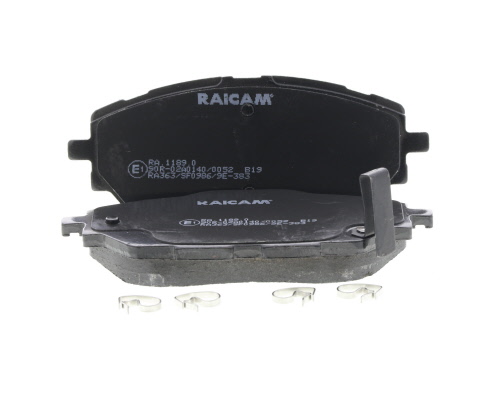 Jeu de 4 plaquettes de frein Raicam RA.1189.0
