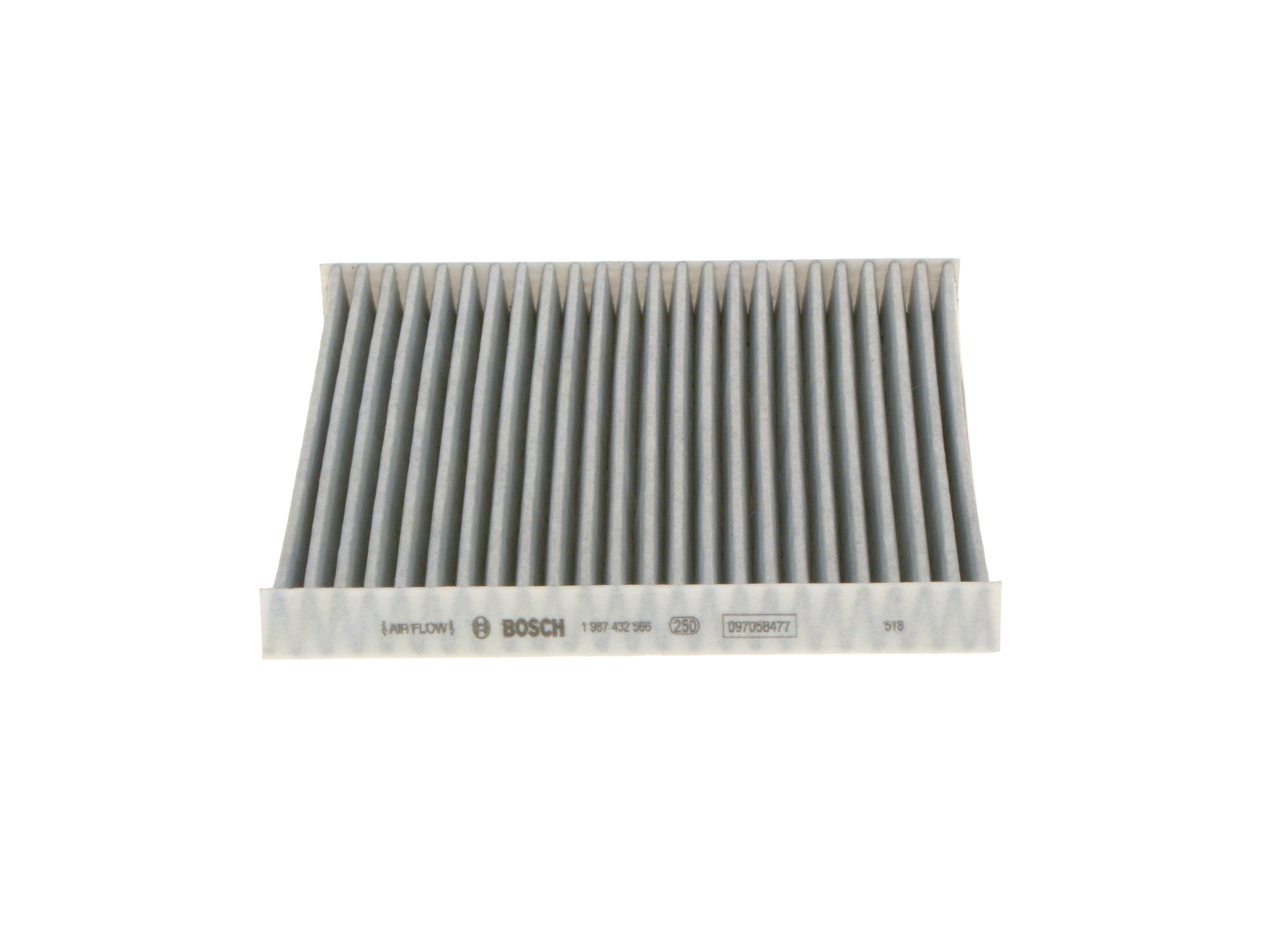 Filtre d'habitacle (Filtre à pollen) BOSCH R2566 - ref. 1 987 432 566