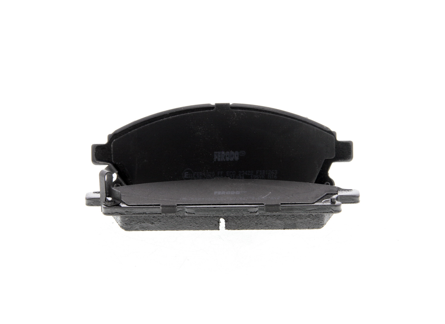 Jeu de 4 plaquettes de frein FERODO FDB1263