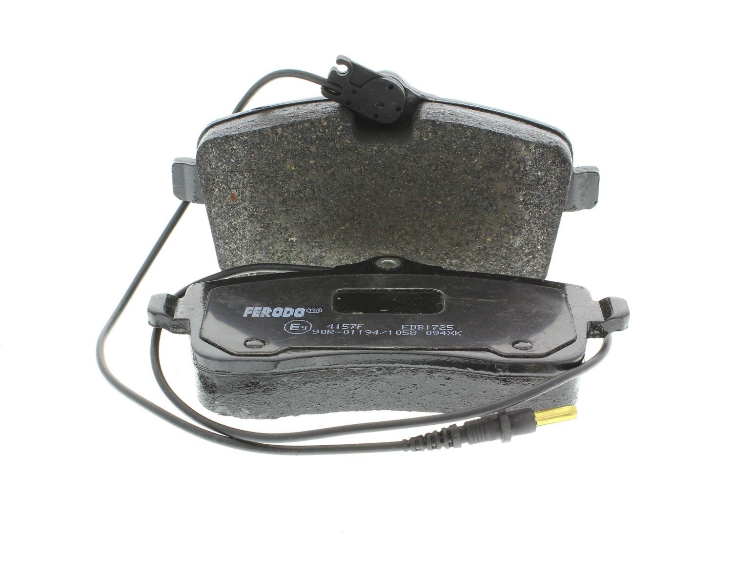 Jeu de 4 plaquettes de frein FERODO FDB1725