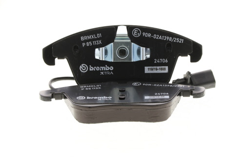 Jeu de 4 plaquettes de frein BREMBO ref. P 85 113X