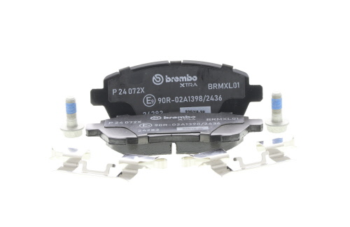 Jogo de 4 pastilhas de travão BREMBO ref. P 24 072X