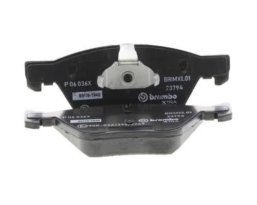 Jogo de 4 pastilhas de travão BREMBO ref. P 06 036X