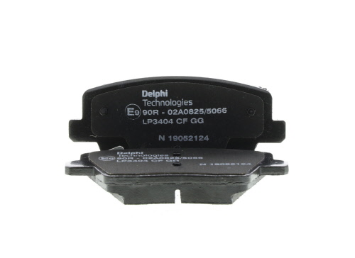 Jeu de 4 plaquettes de frein DELPHI LP3404