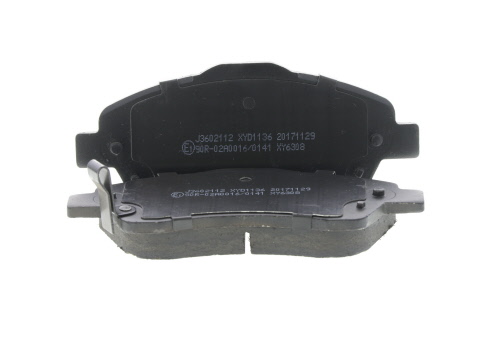 Jeu de 4 plaquettes de frein HERTH+BUSS JAKOPARTS J3602112