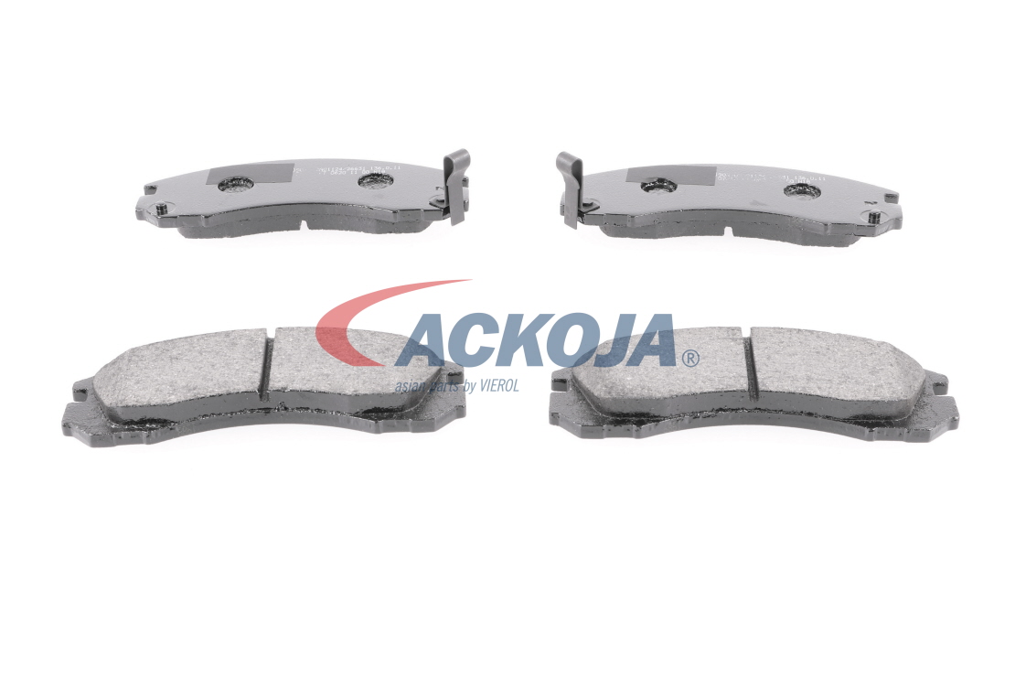 Jeu de 4 plaquettes de frein ACKOJA ref. A37-0023