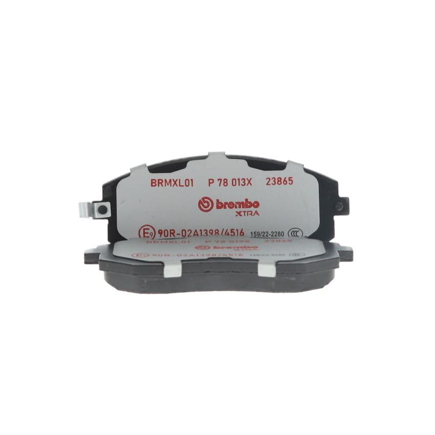 Jogo de 4 pastilhas de travão BREMBO ref. P 78 013X