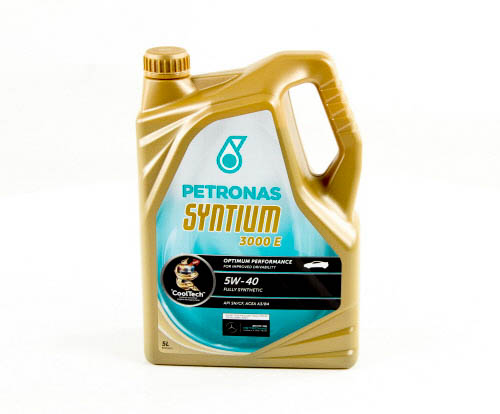 Huile moteur PETRONAS SYNTIUM 3000 E 5W-40  5L - ref. 70134M12EU