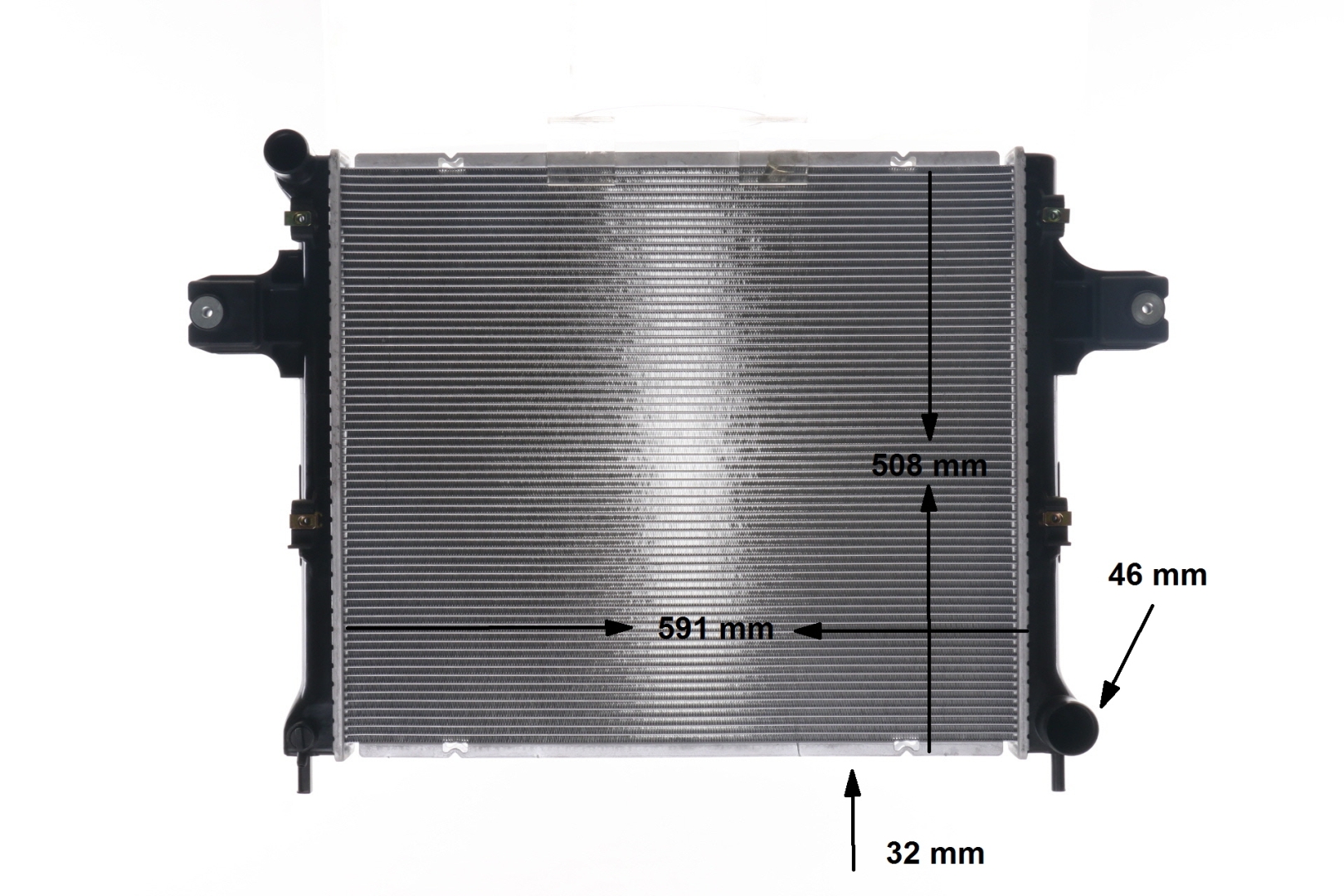 Radiateur moteur (Radiateur de refroidissement) MAHLE Aftermarket ref. CR 1696 000S