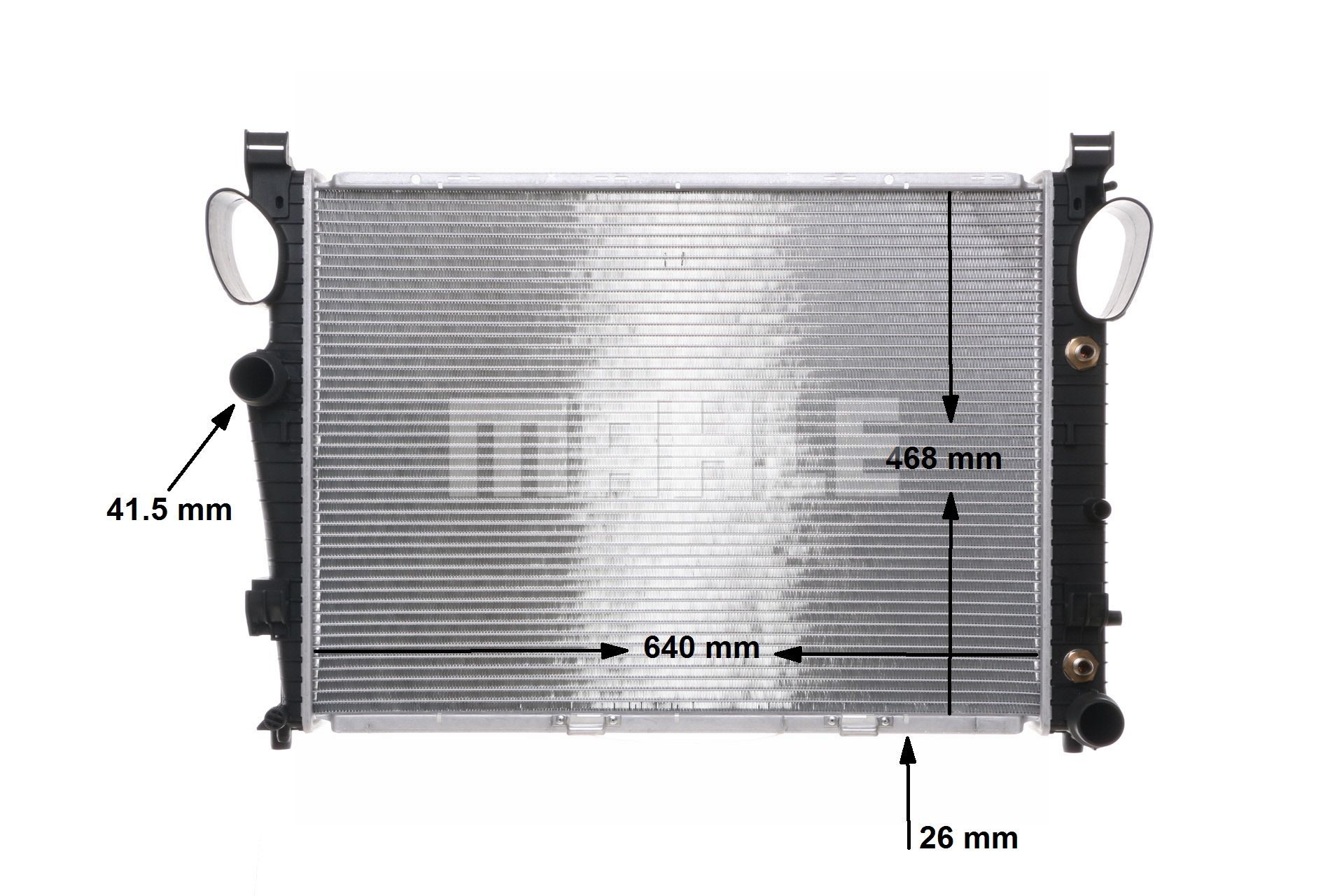 Radiateur moteur (Radiateur de refroidissement) MAHLE Aftermarket CR 304 000S