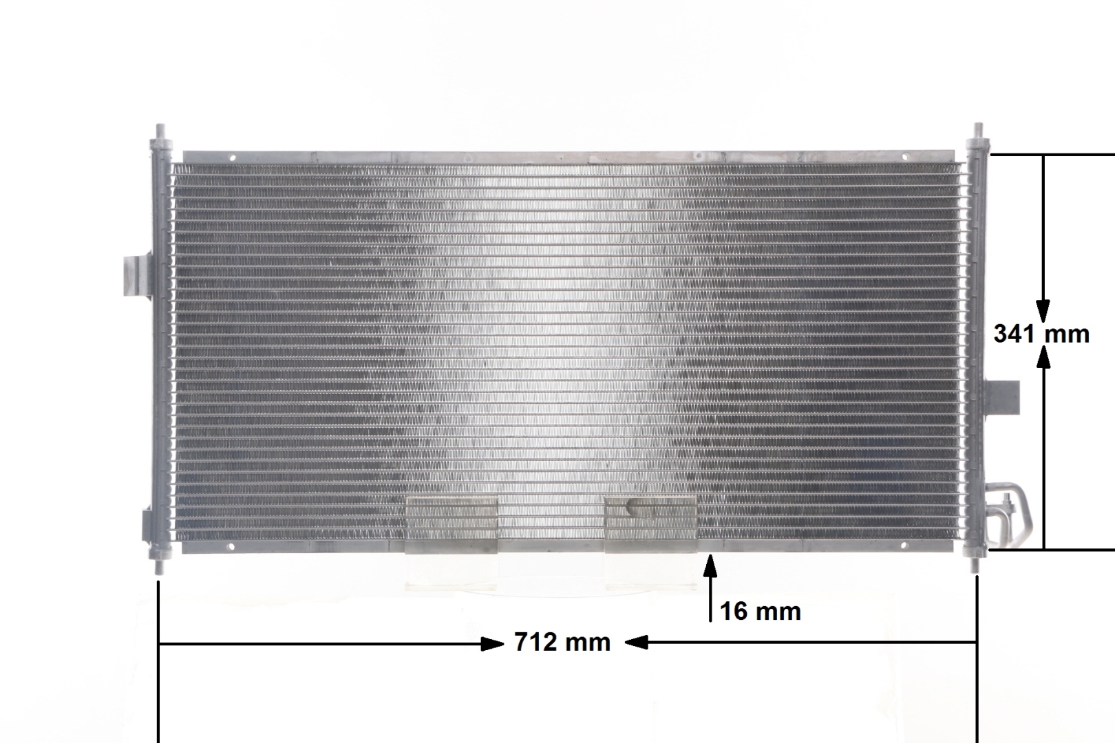 Condenseur, climatisation (Radiateur de climatisation) MAHLE Aftermarket ref. AC 674 000S