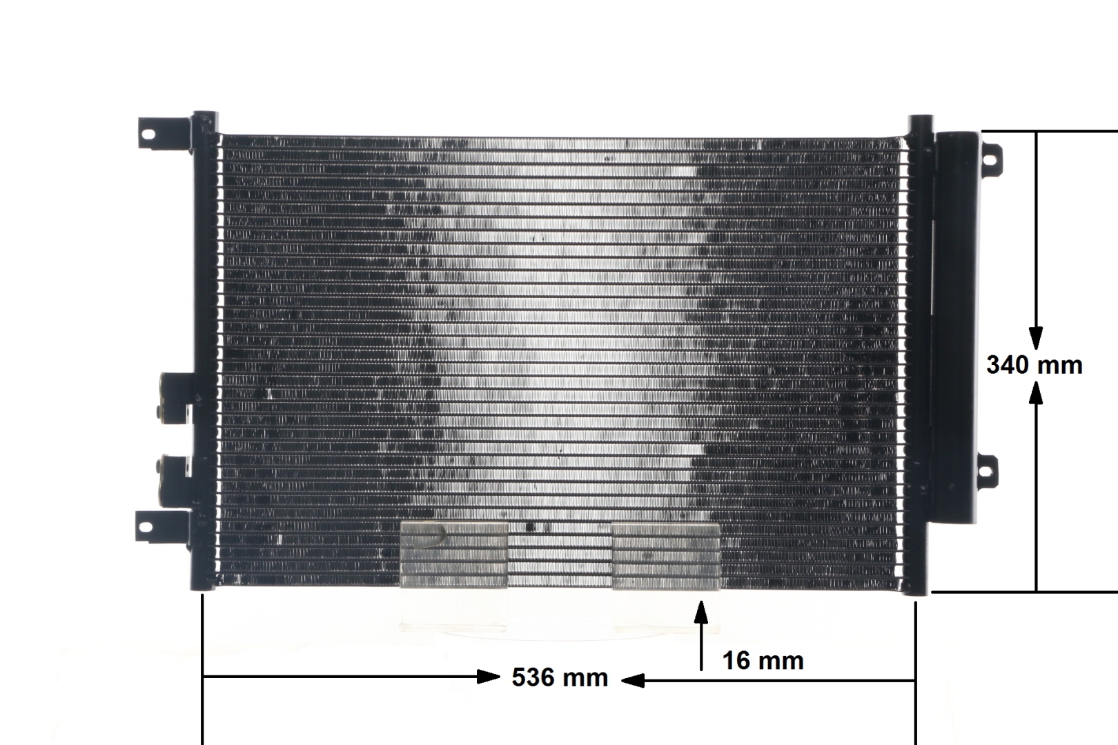 Condenseur, climatisation (Radiateur de climatisation) MAHLE Aftermarket ref. AC 809 000S