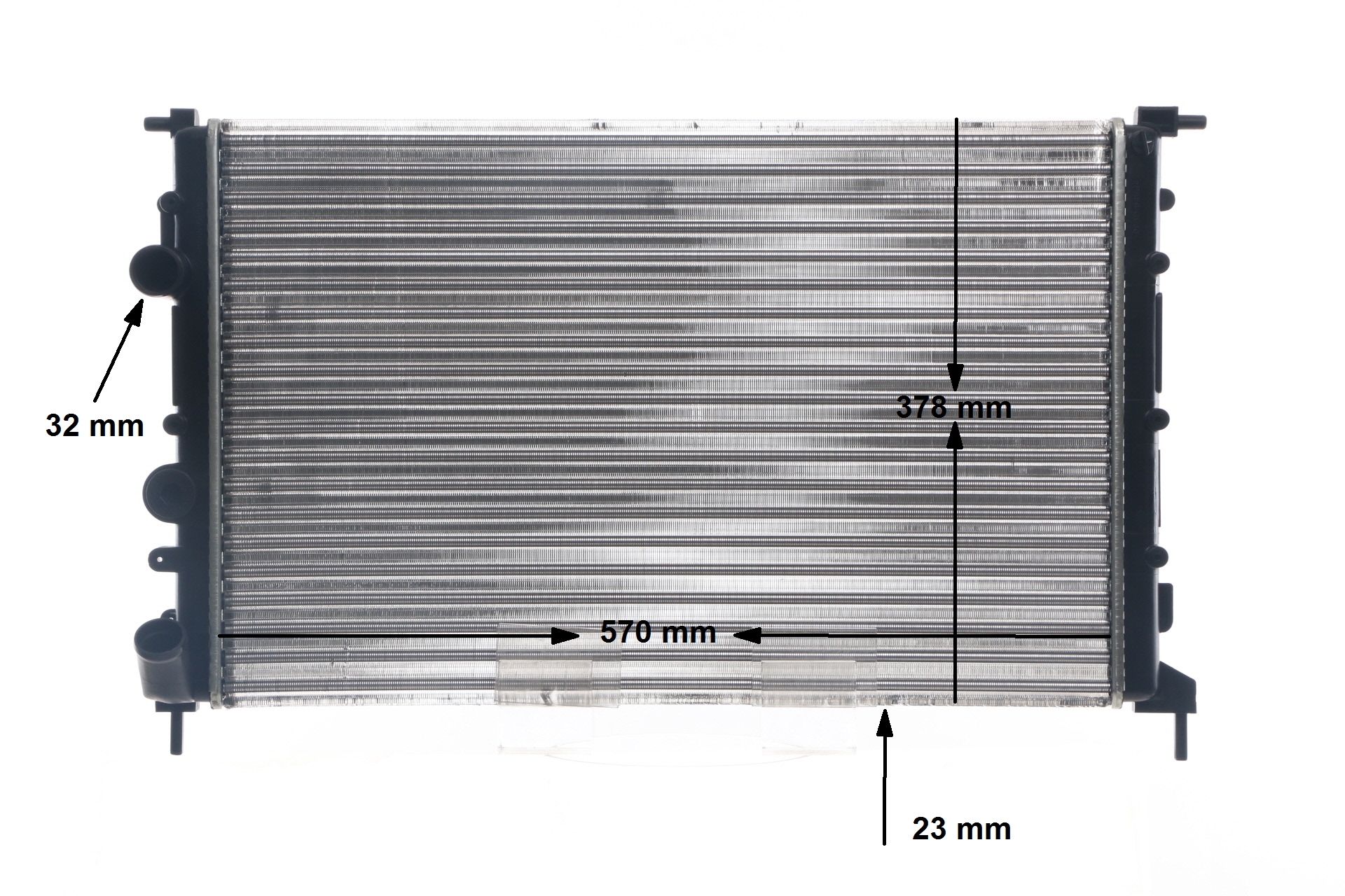 Radiateur moteur (Radiateur de refroidissement) MAHLE Aftermarket CR 494 000S