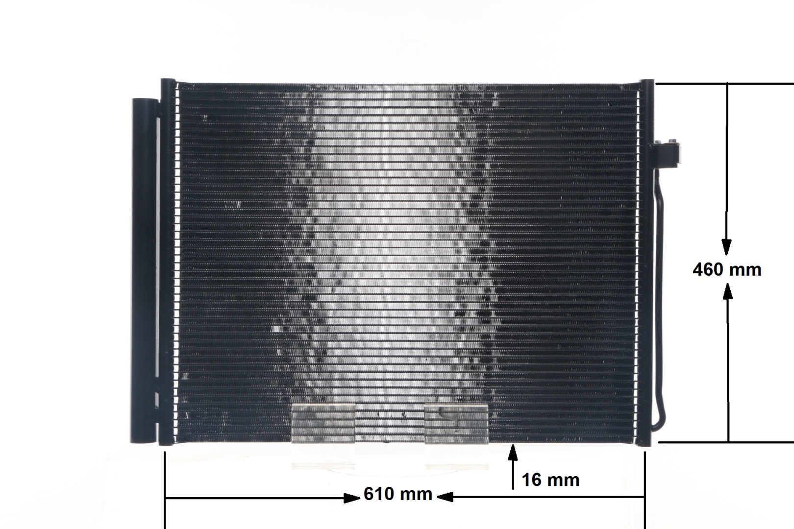 Condenseur, climatisation (Radiateur de climatisation) MAHLE Aftermarket ref. AC 405 000S