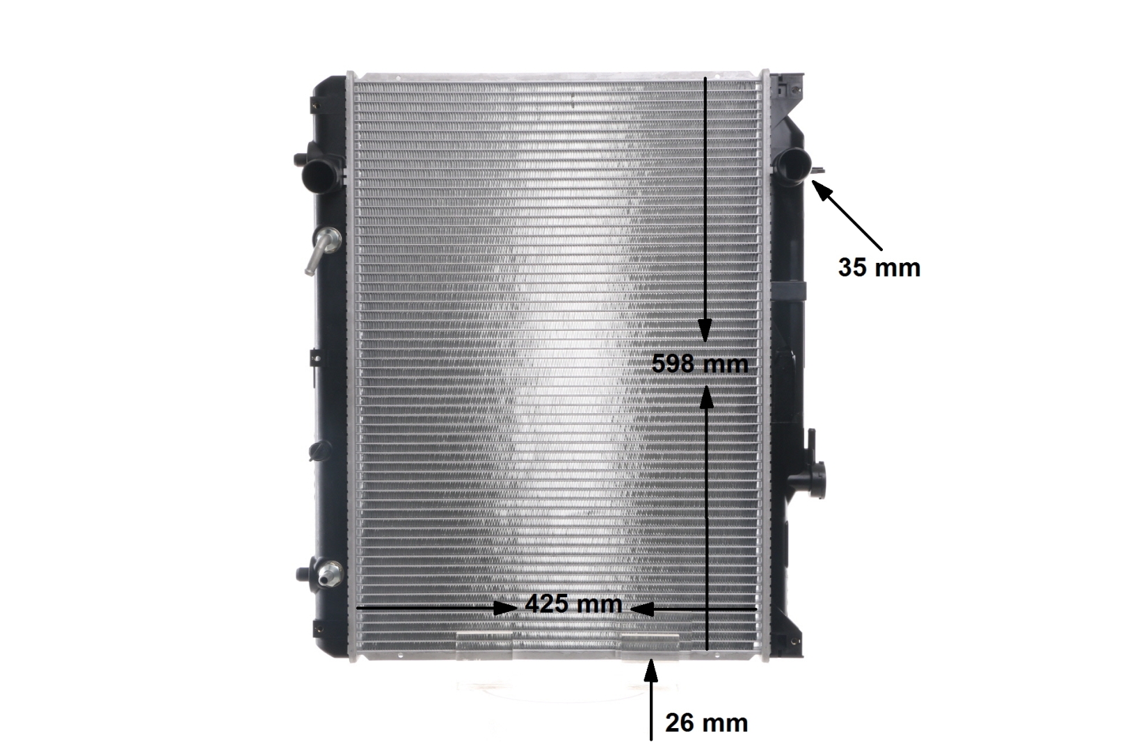 Radiateur moteur (Radiateur de refroidissement) MAHLE Aftermarket CR 1515 000S