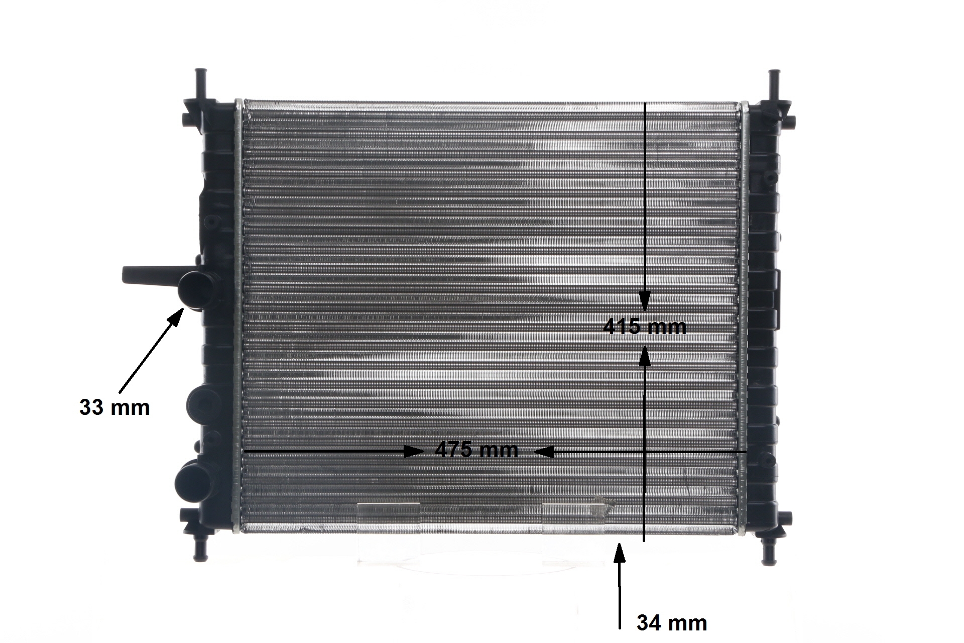 Radiateur moteur (Radiateur de refroidissement) MAHLE Aftermarket CR 1993 000S
