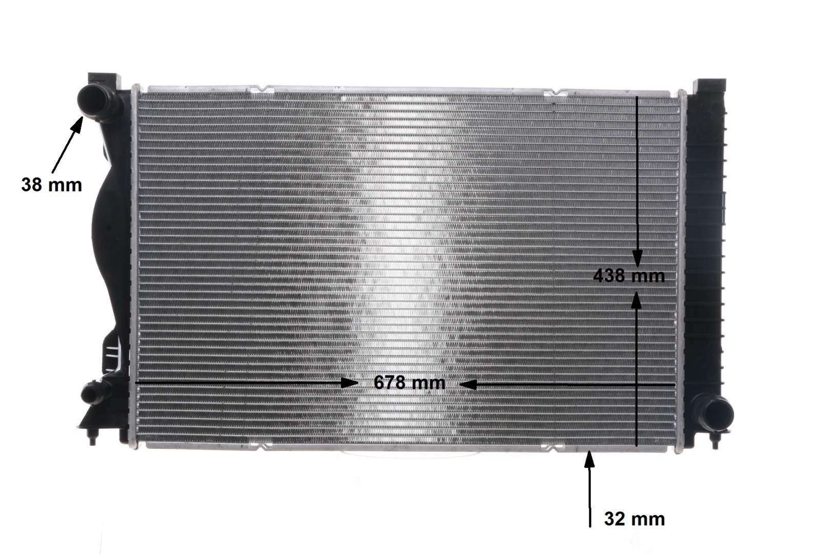 Radiateur moteur (Radiateur de refroidissement) MAHLE Aftermarket CR 978 000S