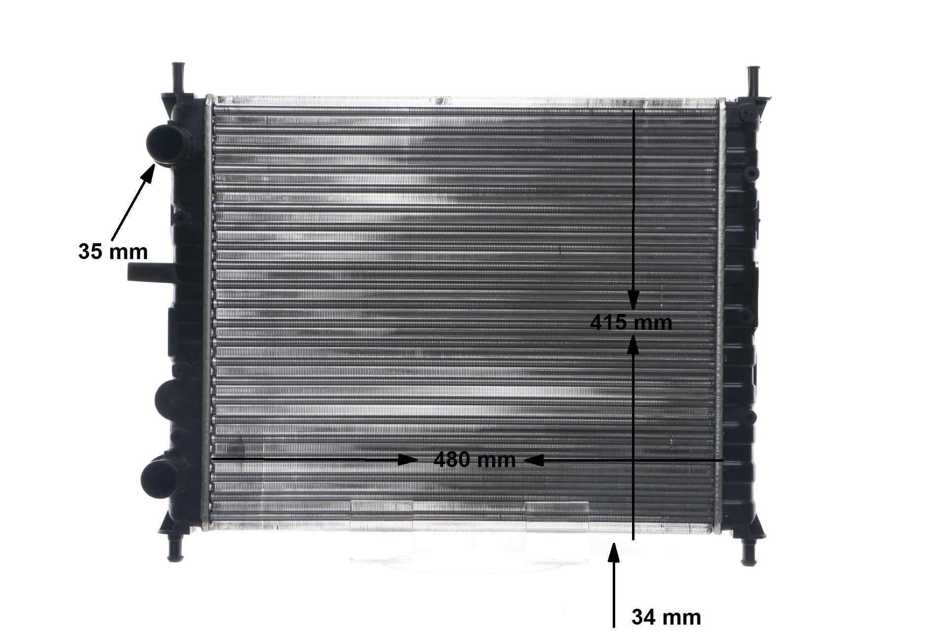Radiateur moteur (Radiateur de refroidissement) MAHLE Aftermarket CR 631 000S