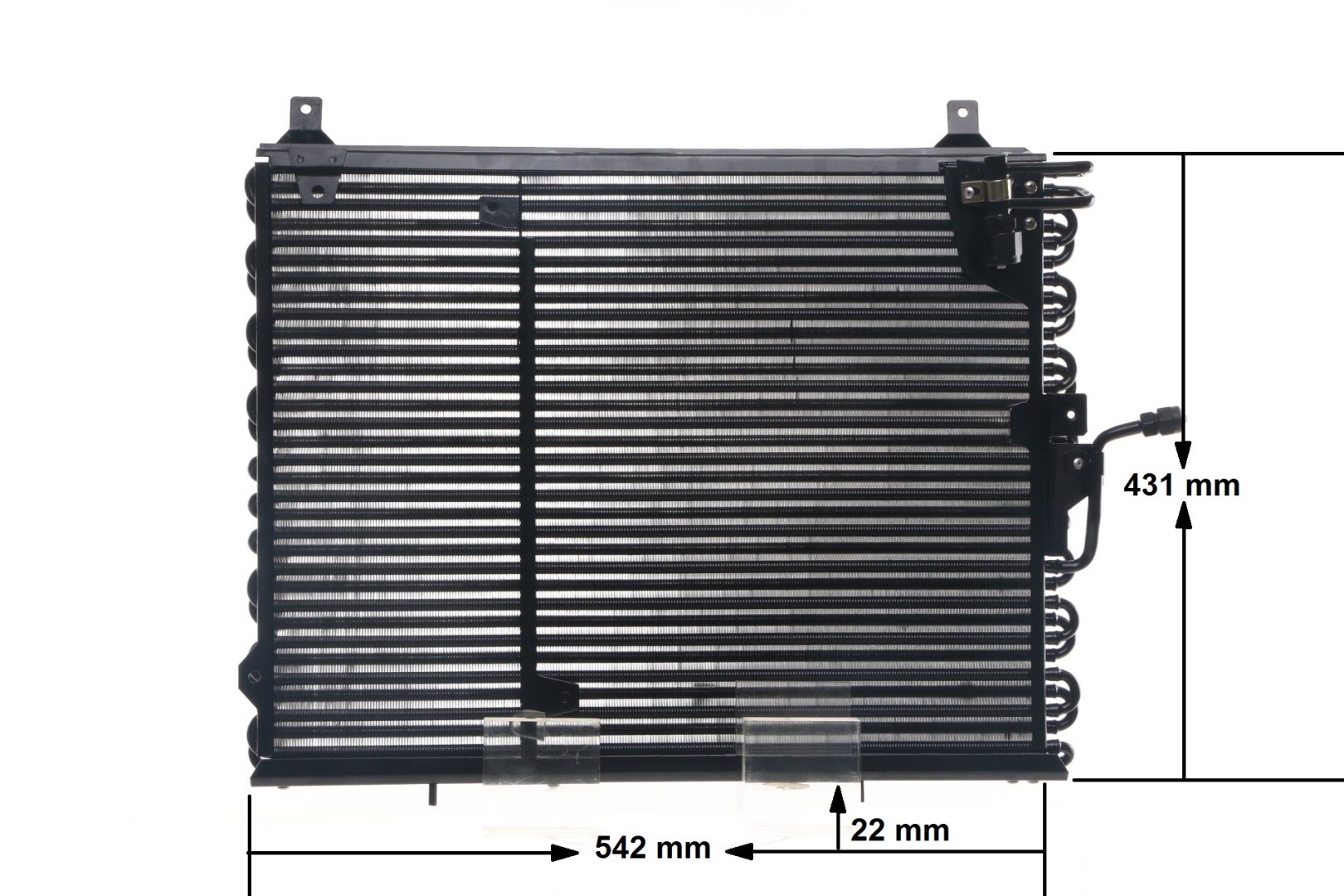 Condenseur, climatisation (Radiateur de climatisation) MAHLE Aftermarket ref. AC 150 000S