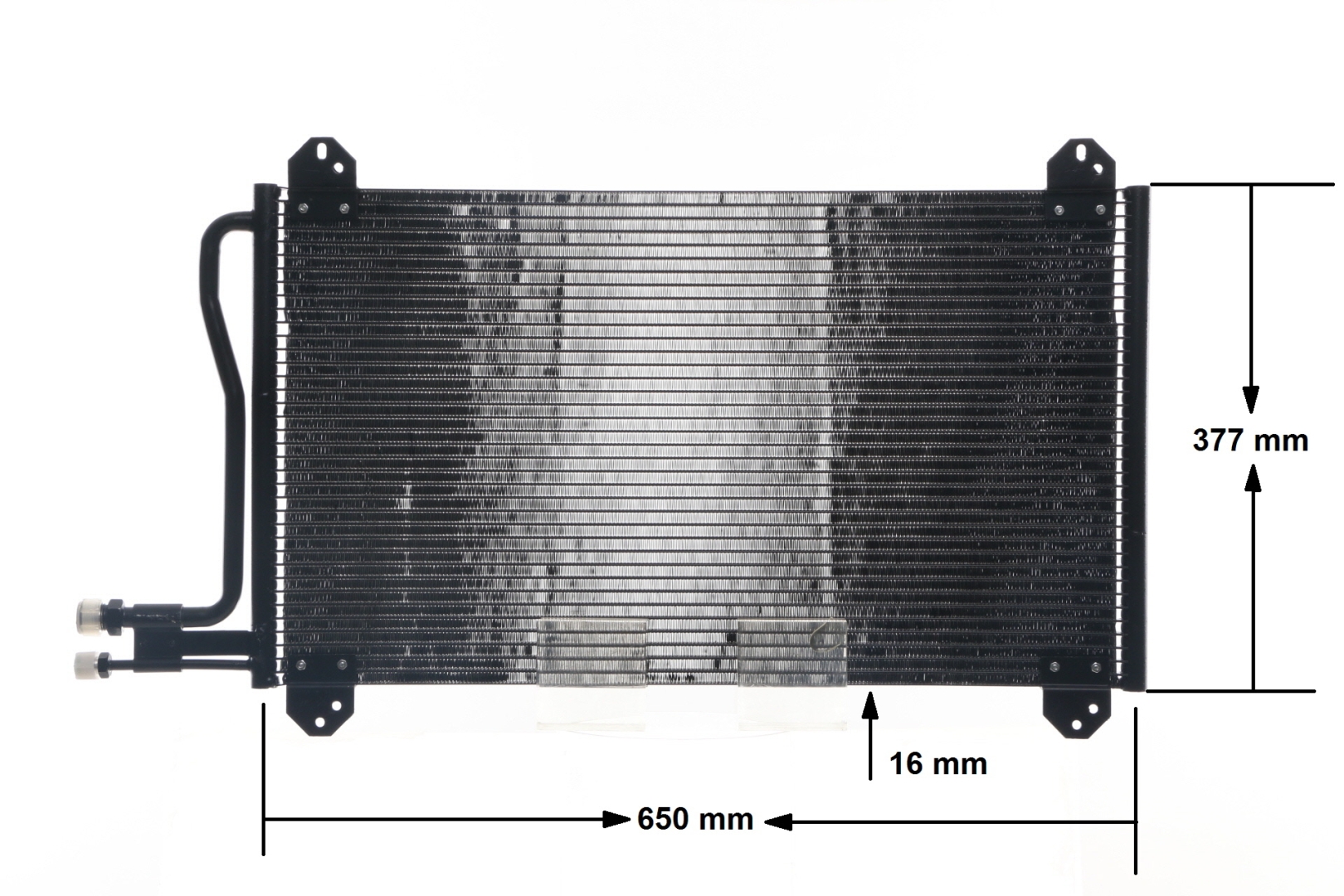 Condenseur, climatisation (Radiateur de climatisation) MAHLE Aftermarket ref. AC 207 000S