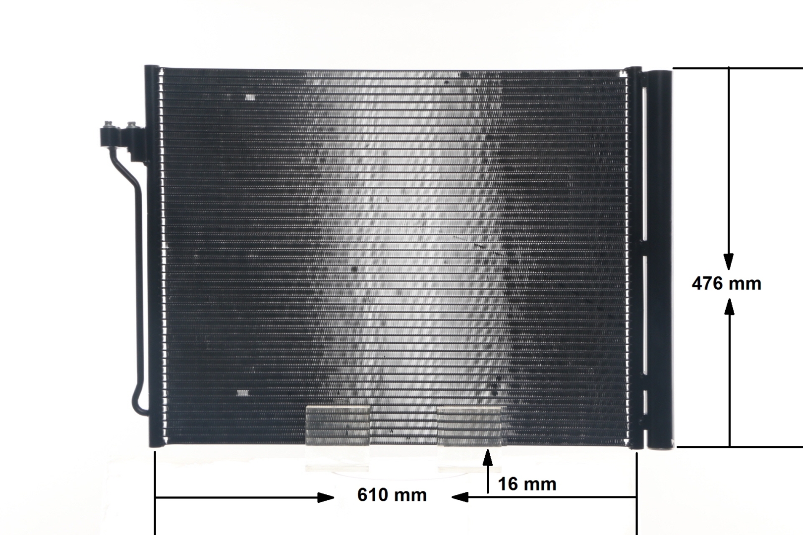 Condenseur, climatisation (Radiateur de climatisation) MAHLE Aftermarket ref. AC 463 000S