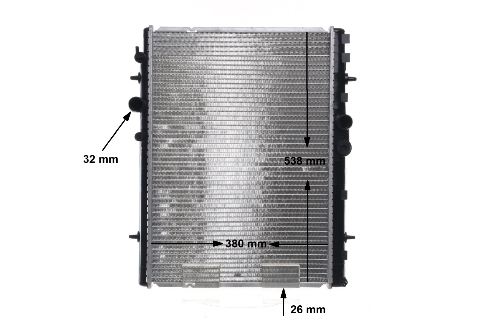 Radiateur moteur (Radiateur de refroidissement) MAHLE Aftermarket CR 1144 000S