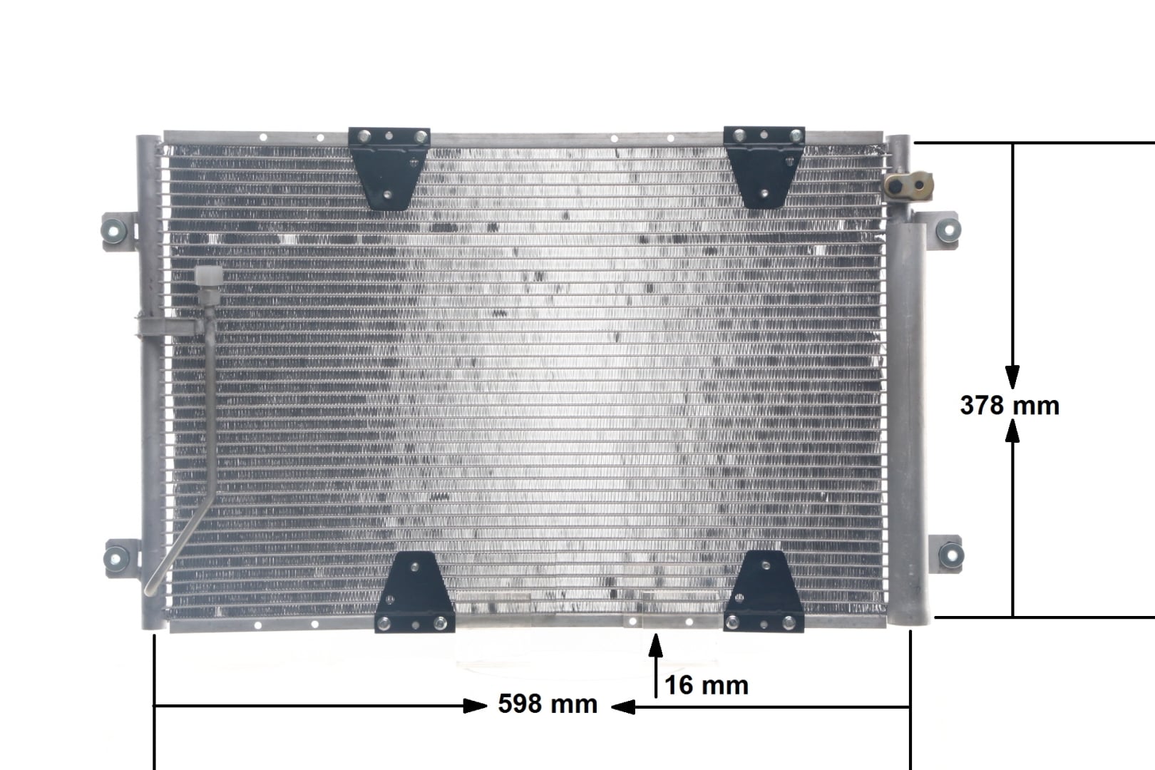 Condenseur, climatisation (Radiateur de climatisation) MAHLE Aftermarket ref. AC 713 000S