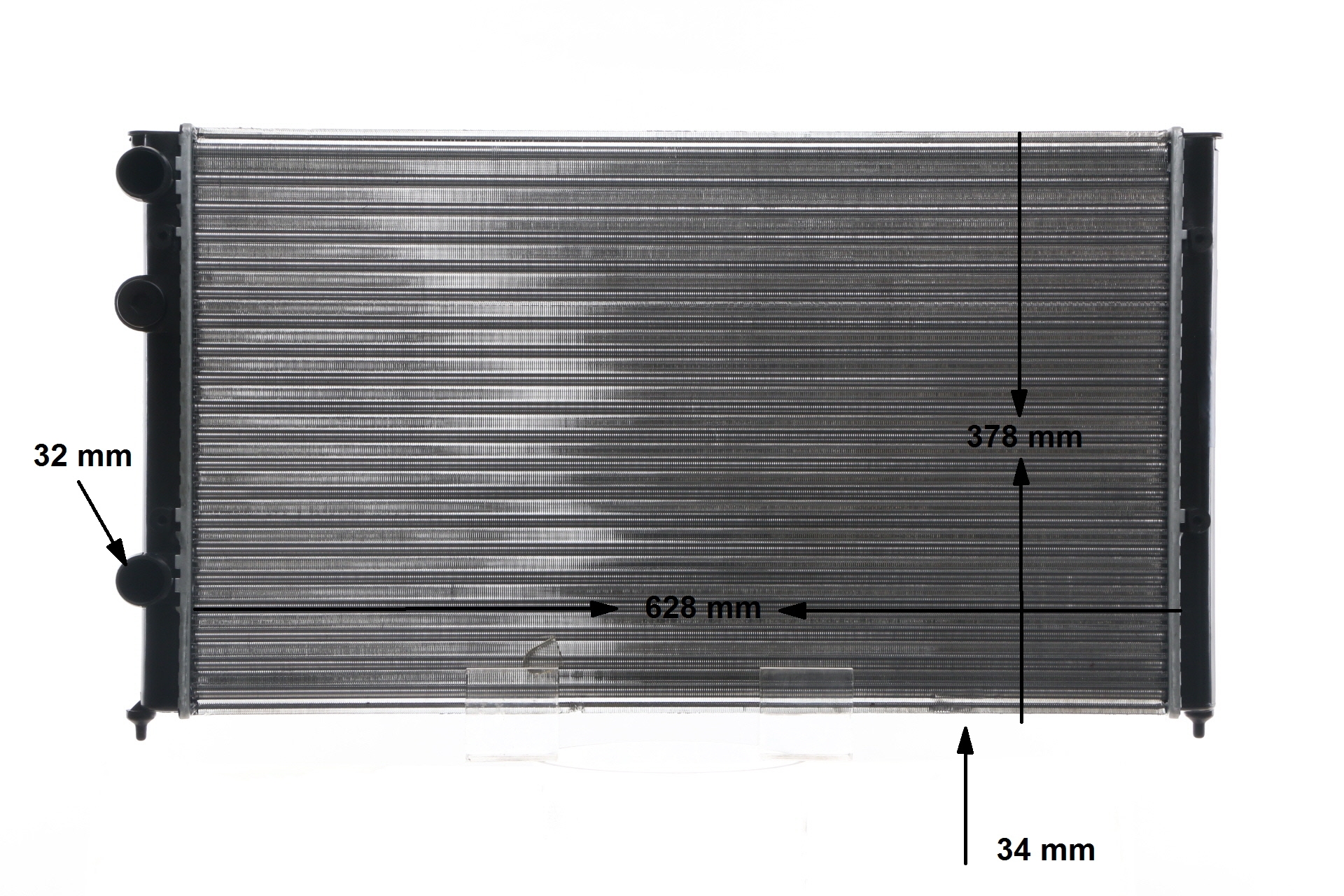 Radiateur moteur (Radiateur de refroidissement) MAHLE Aftermarket CR 410 000S