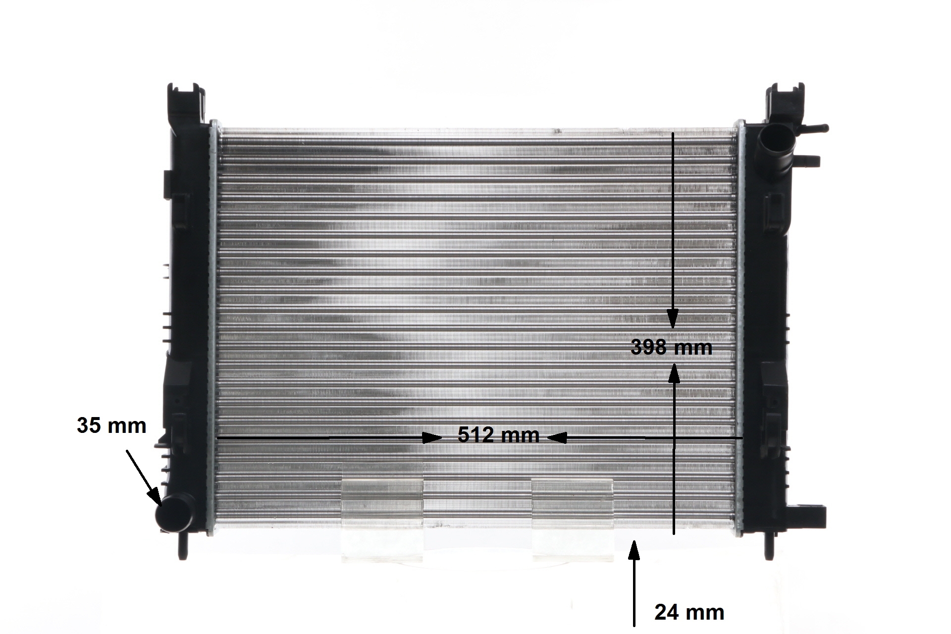 Radiateur moteur (Radiateur de refroidissement) MAHLE Aftermarket CR 2166 001S
