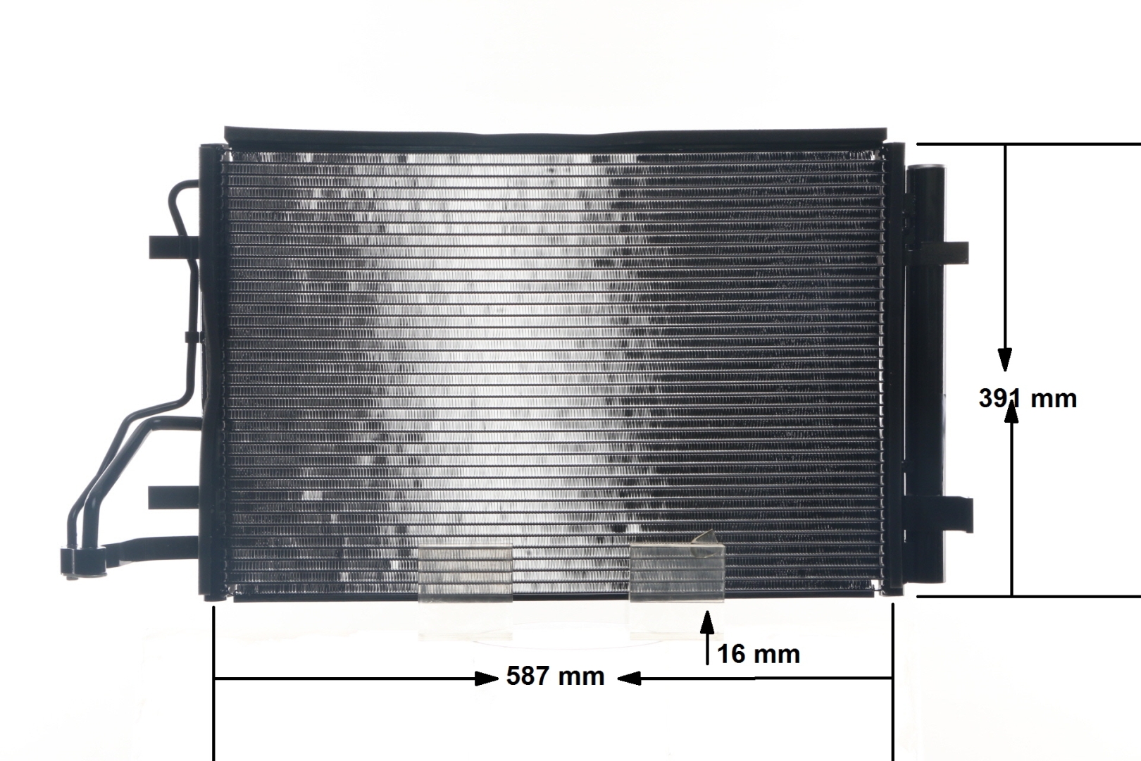 Condenseur, climatisation (Radiateur de climatisation) MAHLE Aftermarket ref. AC 697 000S
