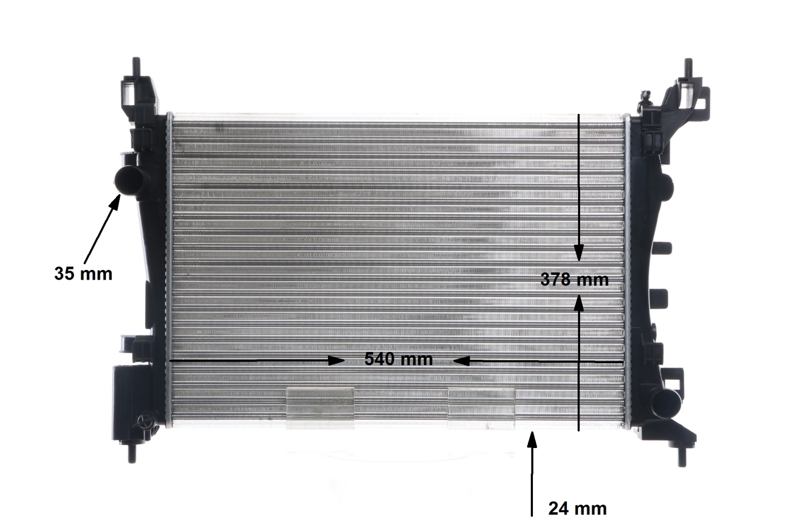 Radiateur moteur (Radiateur de refroidissement) MAHLE Aftermarket CR 1121 000S