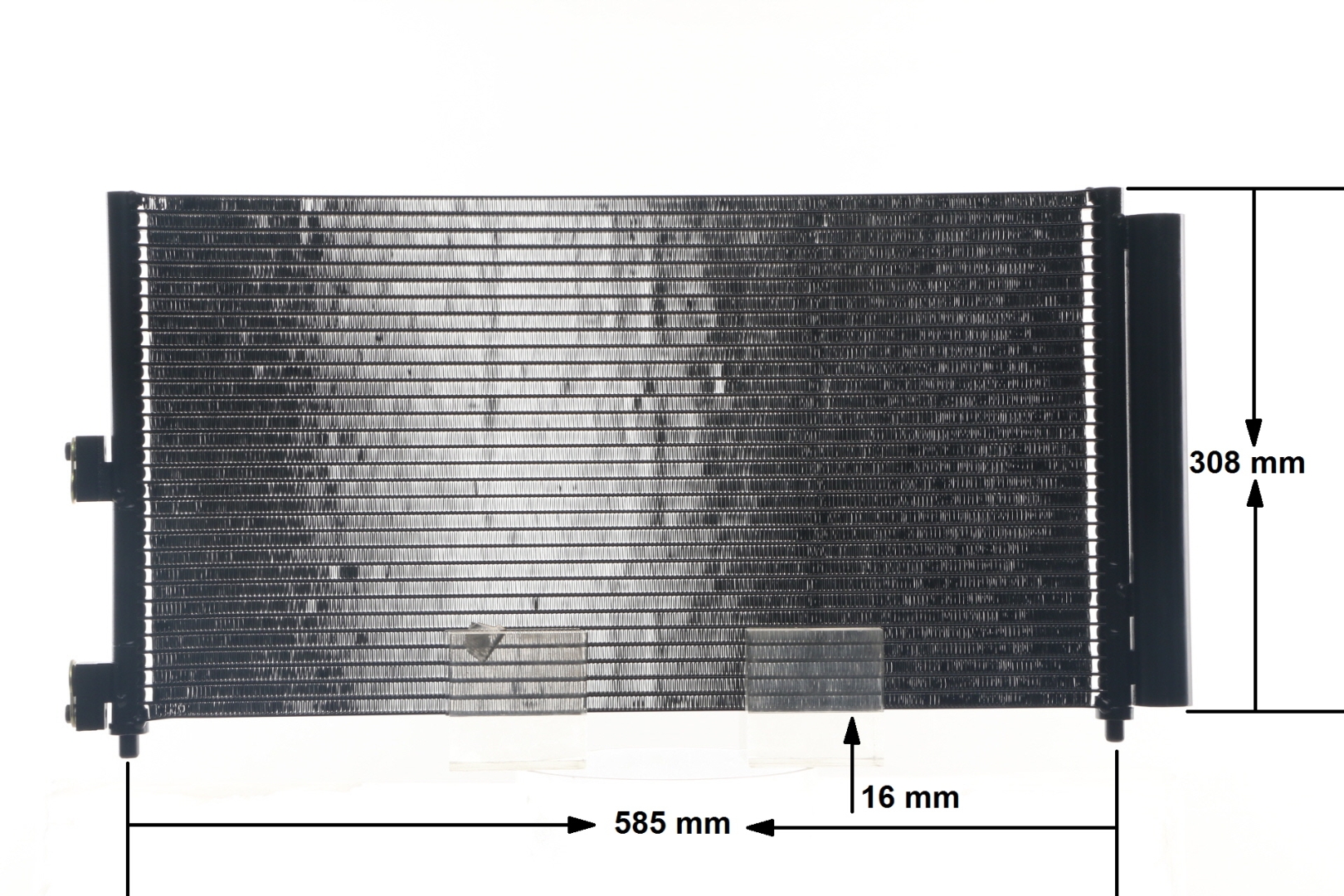Condenseur, climatisation (Radiateur de climatisation) MAHLE Aftermarket ref. AC 372 000S