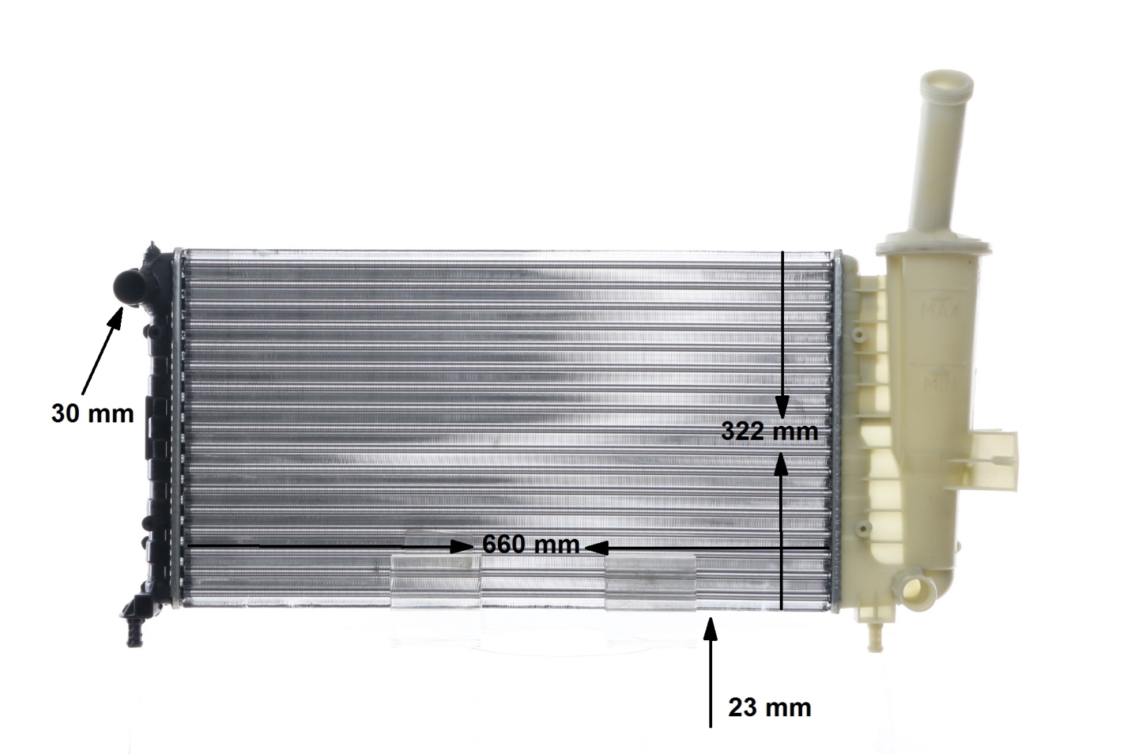 Radiateur moteur (Radiateur de refroidissement) MAHLE Aftermarket CR 1443 000S