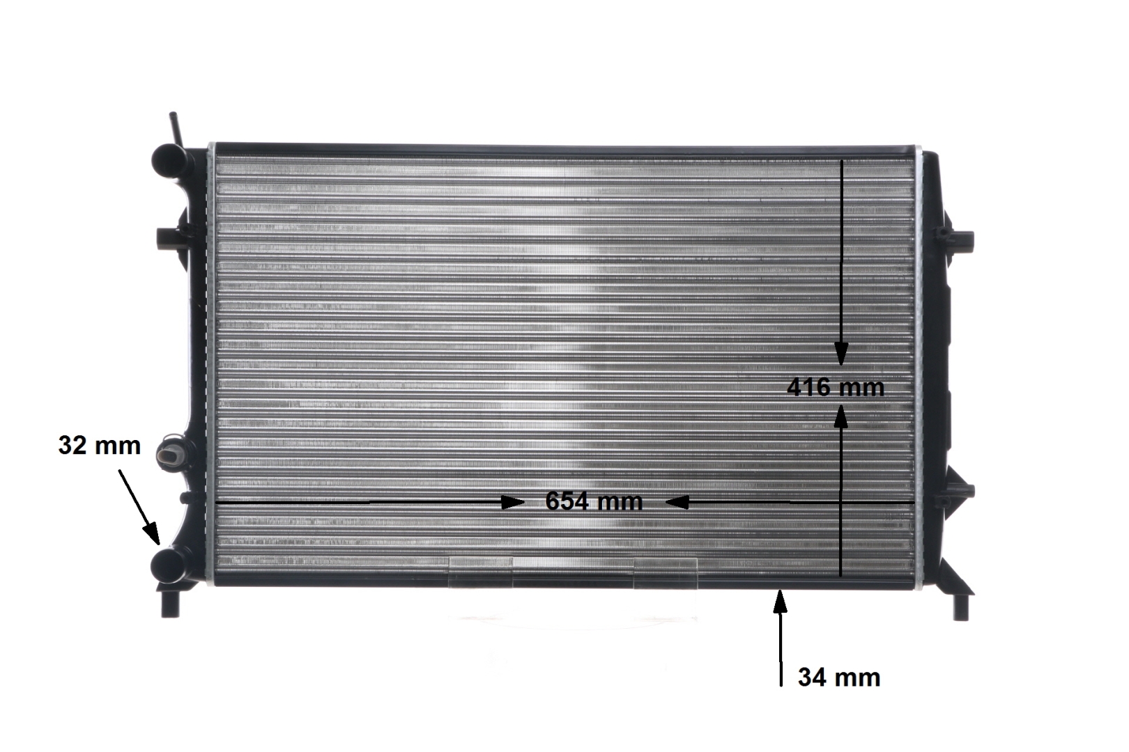 Radiateur moteur (Radiateur de refroidissement) MAHLE Aftermarket CR 816 000S