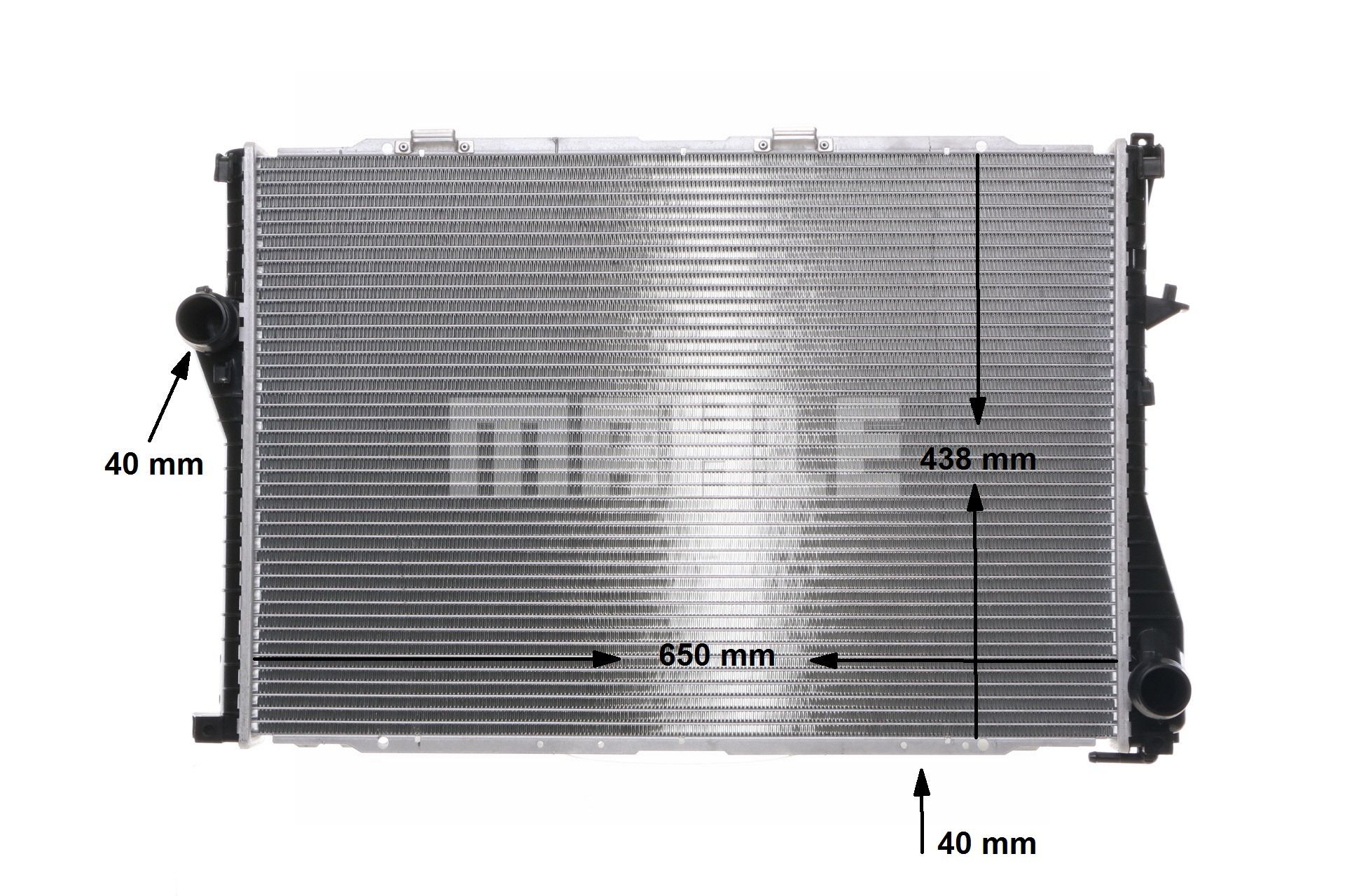 Radiateur moteur (Radiateur de refroidissement) MAHLE Aftermarket ref. CR 295 000S